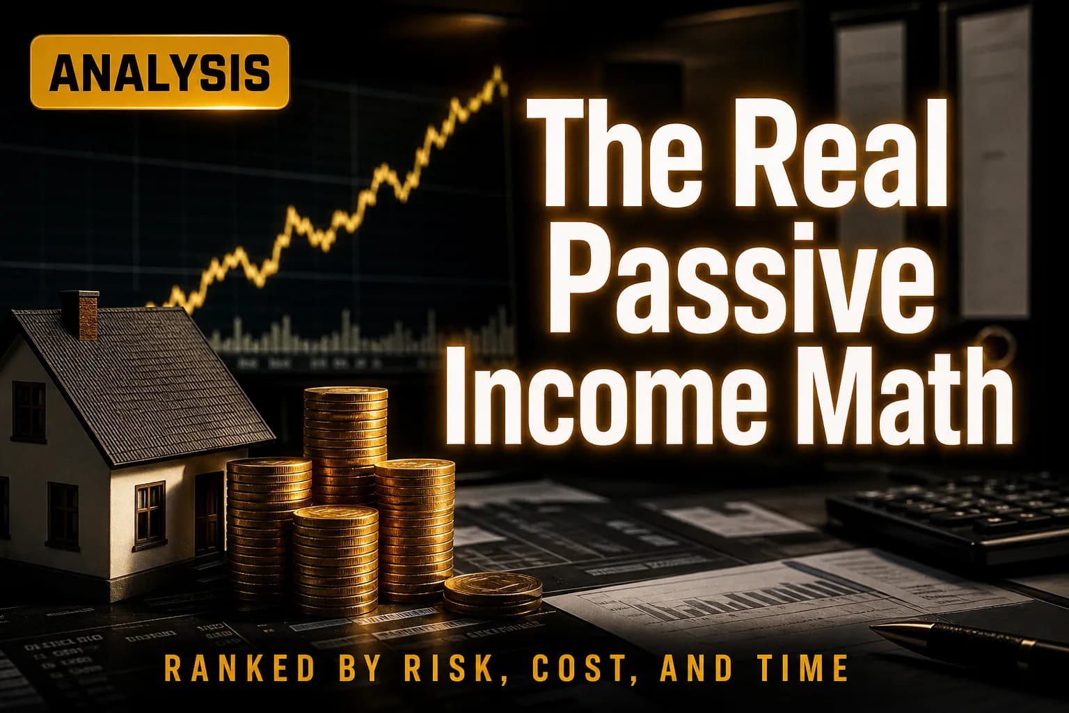 Best Ways of Generating Passive Income: Ranked by Effort, Cost, and Risk