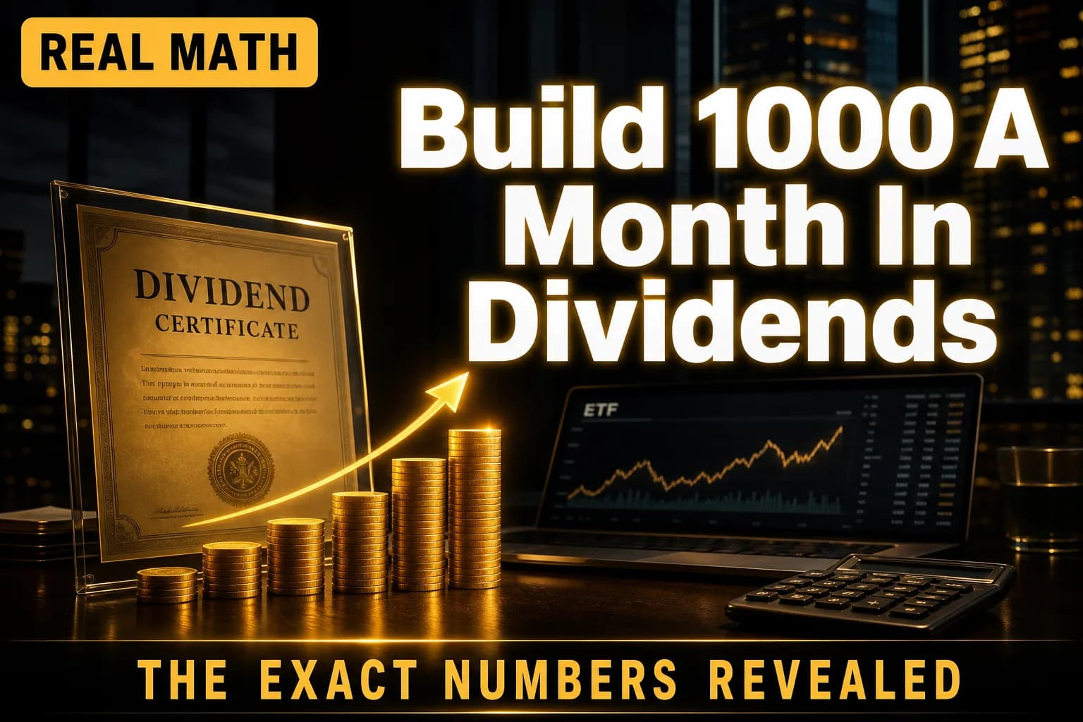 This Dividend ETF Could Build a $1,000 Monthly Passive Income Stream — Here's the Real Math