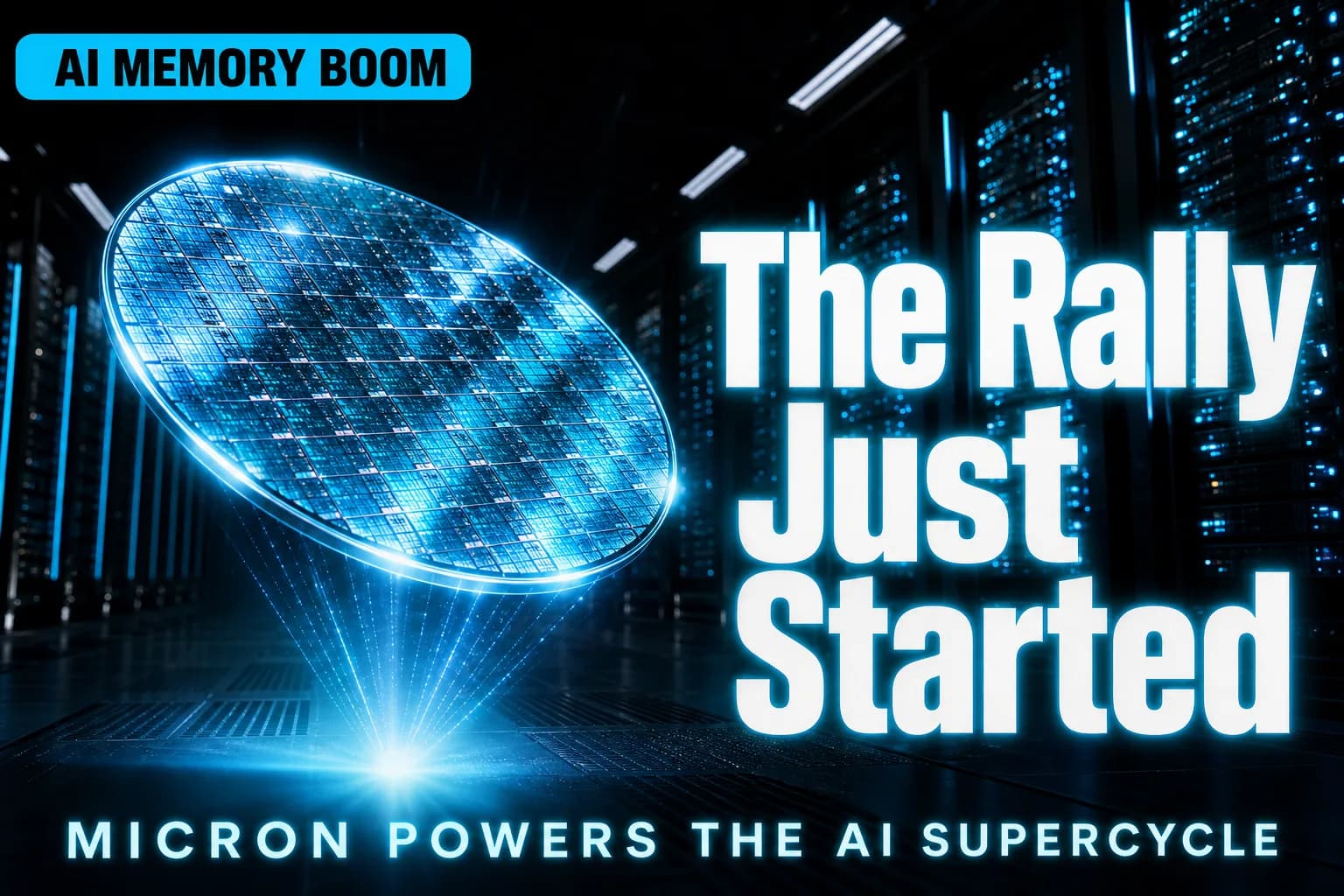 Micron Stock and the AI Memory Boom: Why This Rally Is Just Getting Started