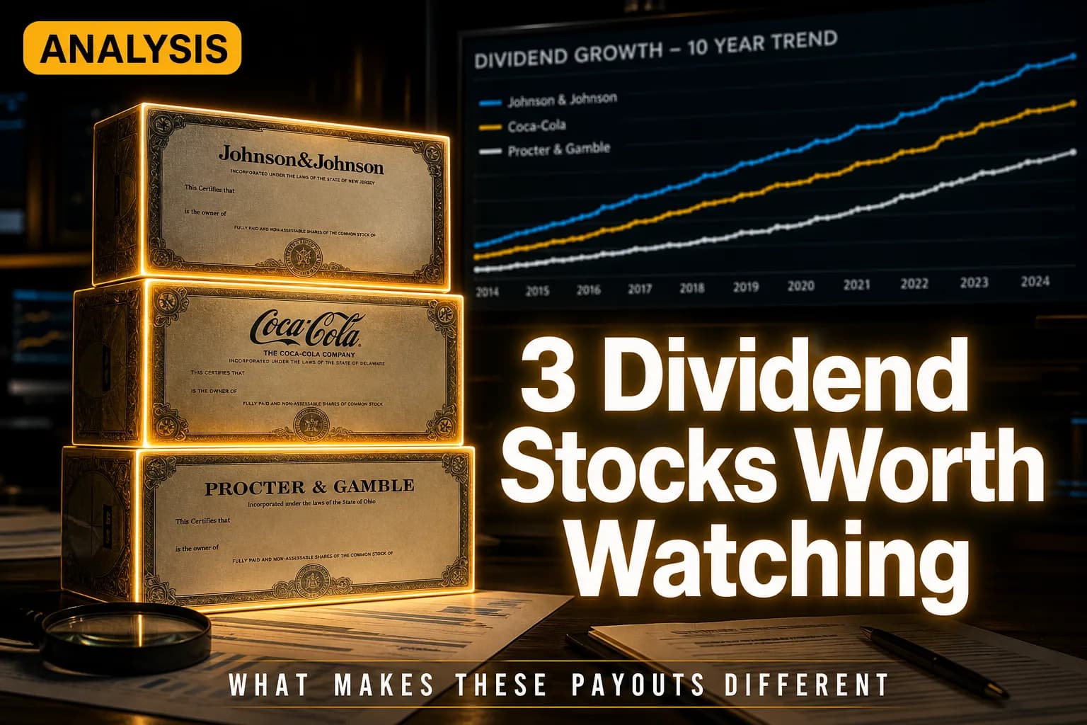 Passive Income From Stocks: 3 Unstoppable Dividend Picks to Buy Now